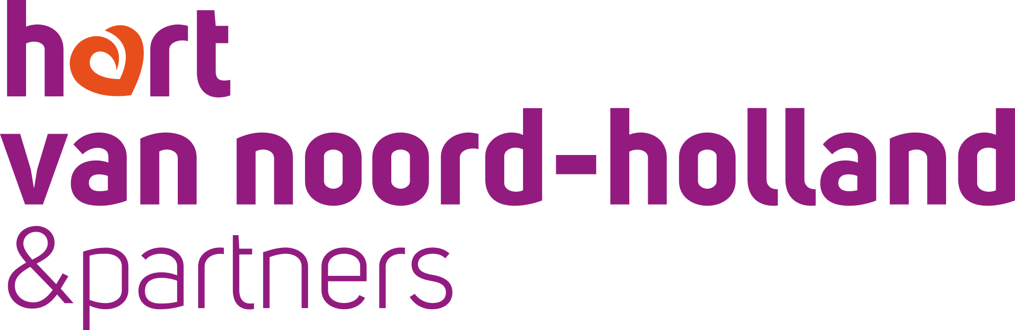 Logo Hart van Noord-Holland & partners